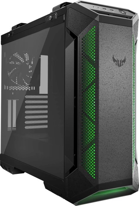 ASUS TUF Gaming GT501, schwarz, Glasfenster