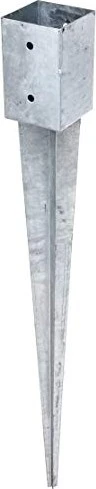 Alberts Einschlag-Bodenhülse 90cm, 91x91x150mm