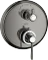 Hansgrohe Axor Montreux Thermostat Unterputz mit Hebelgriff und Ab- und Umstellventil polished black chrome Vorschaubild