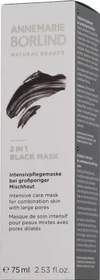 Annemarie Börlind 2-in-1 Black Mask, 75ml