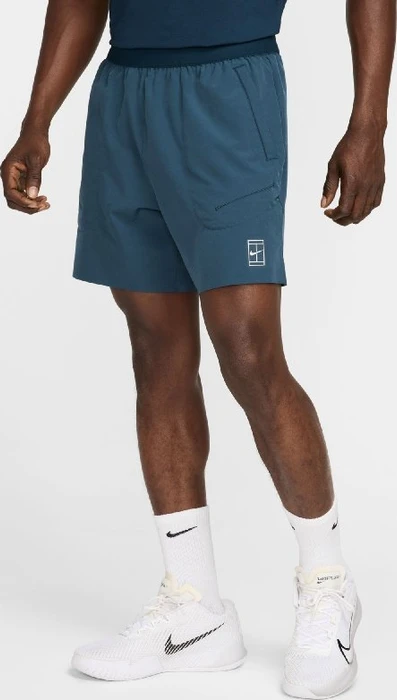 Nike Court Dri-FIT Advantage Hose kurz blau (Herren)