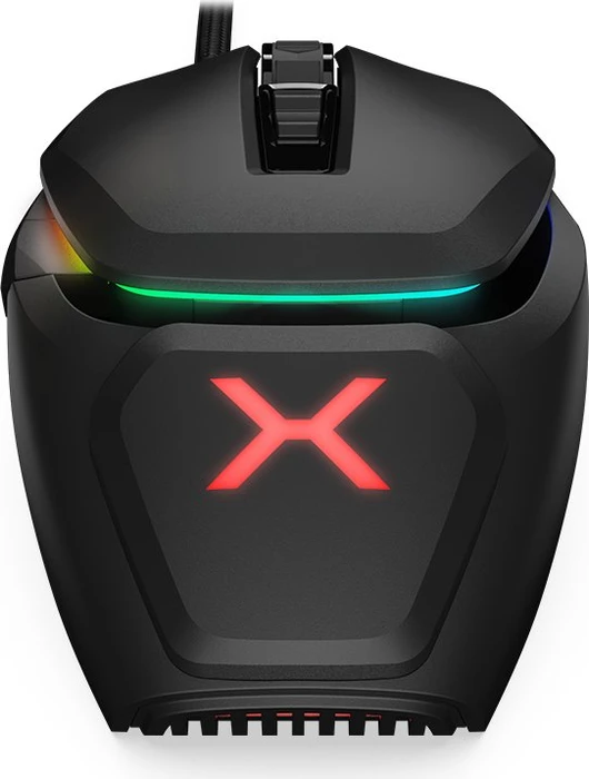 Krux Bot RGB Gaming Mouse schwarz, USB
