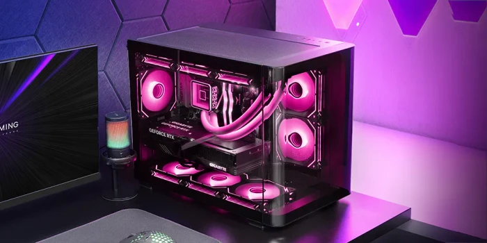 Mars Gaming MC-FusionM White, Glasfenster