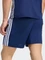 adidas Workout Essentials Base 3 Stripes Hose kurz dark blue/white (Herren) Vorschaubild