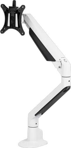 Fellowes Chicago Monitorarm Single weiß/schwarz