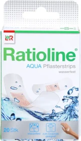 Lohmann & Rauscher Ratioline Aqua Duschpflaster Pflasterstrips in 2 Größen, 20 Stück