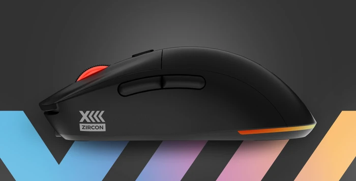 Genesis Zircon XIII Custom Wireless Gaming Mouse schwarz, USB