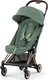 Cybex Coya Rosegold Frame leaf green