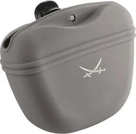 Hunter Silikon Snackbeutel Sansibar Morsum grau/beige, S