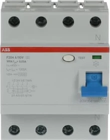 ABB F204 A-100/0.03-110V