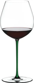 Riedel Fatto A Mano Pinot Noir Rotweinglas grün