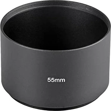 ayex Aluminium Gegenlichtblende-Sonnenblende lang 55mm
