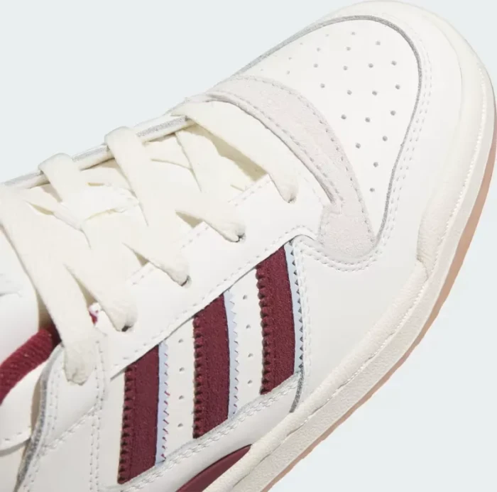 adidas Forum Low CL cloud white/shadow red/cream white (Damen)