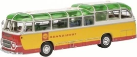 Schuco Neoplan FH 11 Shell Renndienst gelb/rot