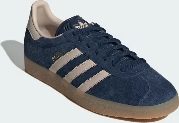 adidas Gazelle night indigo/wonder taupe/gum (Herren)