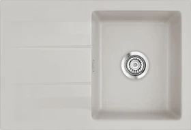 systemceram Genea 75 Einbau Becken reversibel alu
