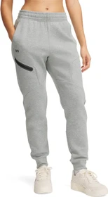 Under Armour Unstoppable Fleece Trainingshose lang silica green/black (Damen)
