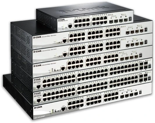 D-Link DGS-1510 Rackmount Gigabit Smart Switch, 48x RJ-45, 4x SFP+
