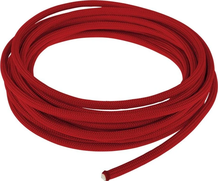 Alphacool AlphaCord Sleeve 4mm Gewebeschlauch für Rundkabel, Gewebeschlauch, 3.3m, Imperial Red