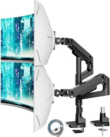 Ares Wing Dual Monitorhalterung schwarz