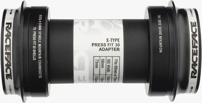 RaceFace X-Type 68mm PF30 Pressfit Adapter mit 68/73mm Adapter