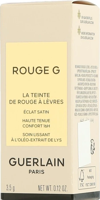 Guerlain Rouge G Satin Lippenstift 520 le rouge profond Refill, 3.5g