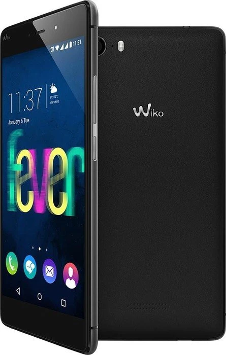 Wiko Fever 4G schwarz/grau