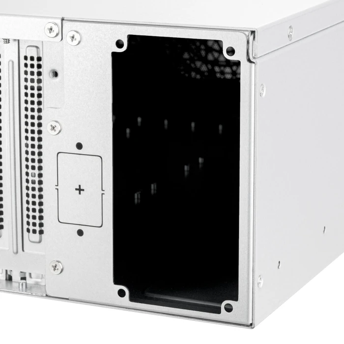 SilverStone RM31, Rackmount Server, schwarz/grau, 3HE, SFX-L