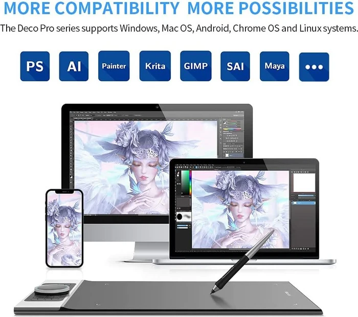 XP-Pen Deco Pro MW Bluetooth