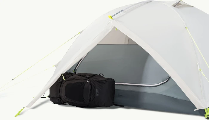 Jack Wolfskin Real Dome Lite III Kuppelzelt silver cloud
