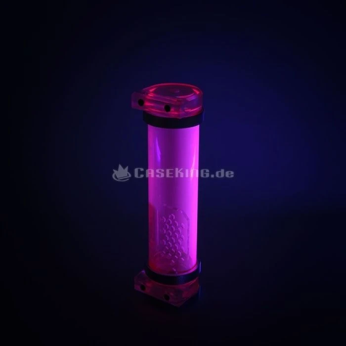 PrimoChill CTR Phase 2 High Flow D5 enabled Reservoir 240mm UV pink