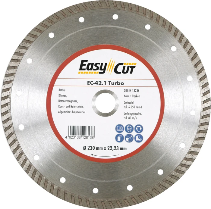 Cedima EC-42.1 Turbo 115mm Trennscheibe, 115x22.23mm, 1 Stück