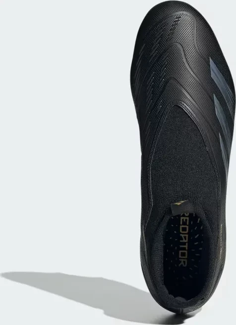 adidas Predator League Laceless FG core black/carbon/gold metallic