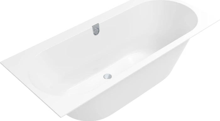 Villeroy & Boch Oberon 2.0 Rechteck-Badewanne 170x75cm, weiß alpin