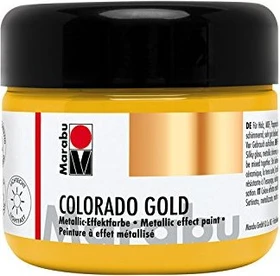 Marabu Colorado Gold Effektfarbe, gold metallic, 225ml