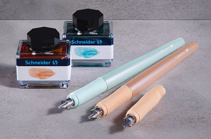 Schneider Callissima mint, rechte Hand, 1.1mm, 1.5mm, 1.8mm, 3-teilig, Geschenkset