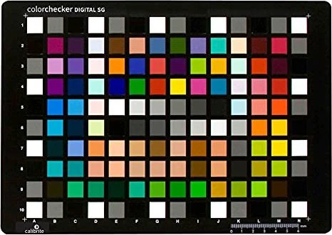 Calibrite ColorChecker Digital SG CCDSG, Farbkarte