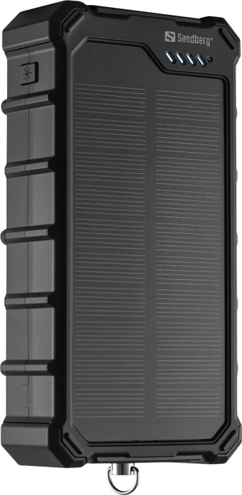 Sandberg Solar Powerbank CampLED 20000 schwarz