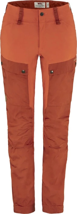 Fjällräven Keb Trousers Curved Regular Hose lang cabin red/rowan red (Damen)