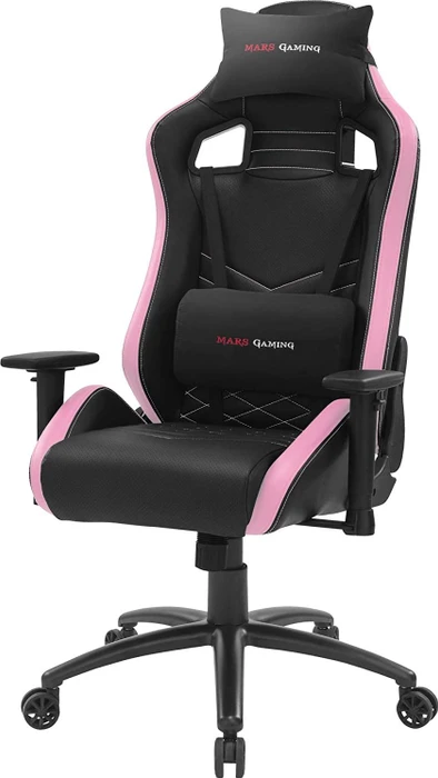 Mars Gaming MGCXNEO Premium Gamingstuhl, schwarz/rosa