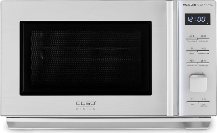 Caso MG20 Cube Ceramic Mikrowelle mit Grill