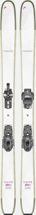 Head KORE 104 Ti Freeride + Attack Hybrid 11 MN/PT (inkl. Bindung) (Damen) (Modell 2025/2026)