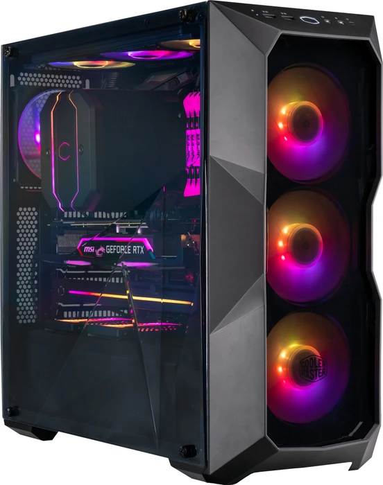 Cooler Master MasterBox TD500 ARGB, Acrylfenster