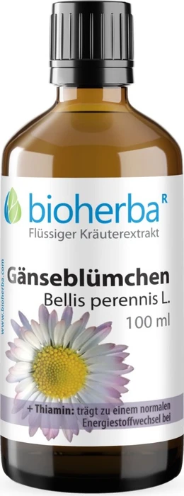Bioherba Gänseblümchen Bellis perennis L. Tropfen Tinktur, 50ml