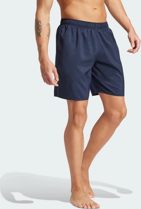 adidas Solid CLX Classic-Length Badeshorts legend ink/black (Herren)
