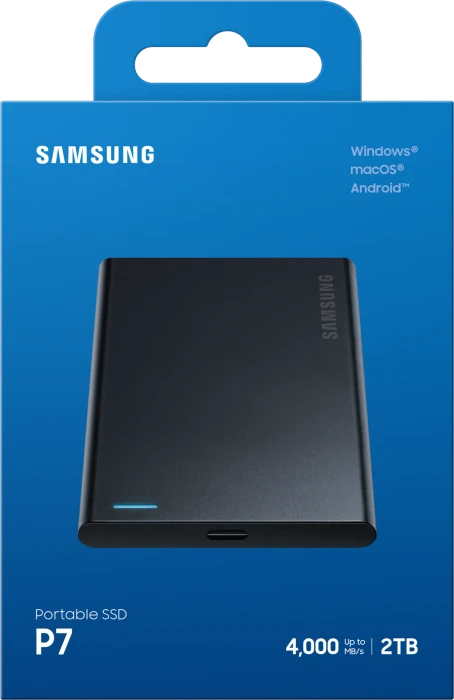 Samsung Portable SSD P7, 2TB, USB4
