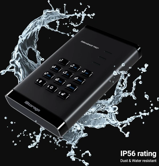 iStorage diskAshur Pro3, 2TB, USB-C 3.0