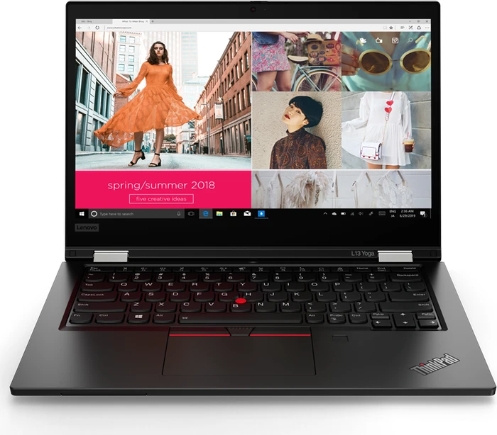 Lenovo ThinkPad L13 Yoga G2 (Intel), schwarz, Core i5-1135G7, 8GB RAM, 256GB SSD, DE