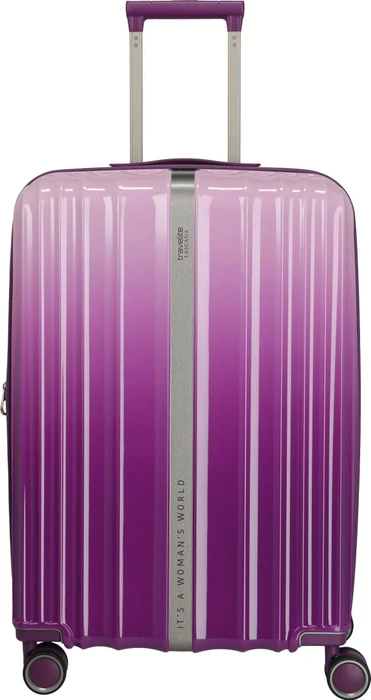 Travelite Lascana Edition 4-Rad Trolley M purple degrade