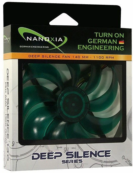 Nanoxia Deep Silence NDS 140, 1100rpm, 140mm